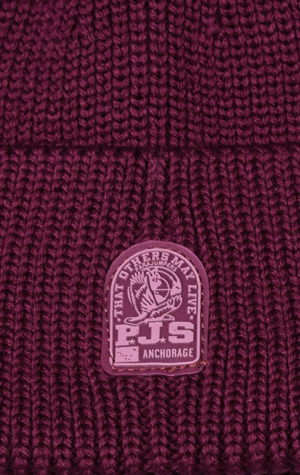 Шапка вязаная PARAJUMPERS PLAIN BEANIE FW 21/22 nocturne 