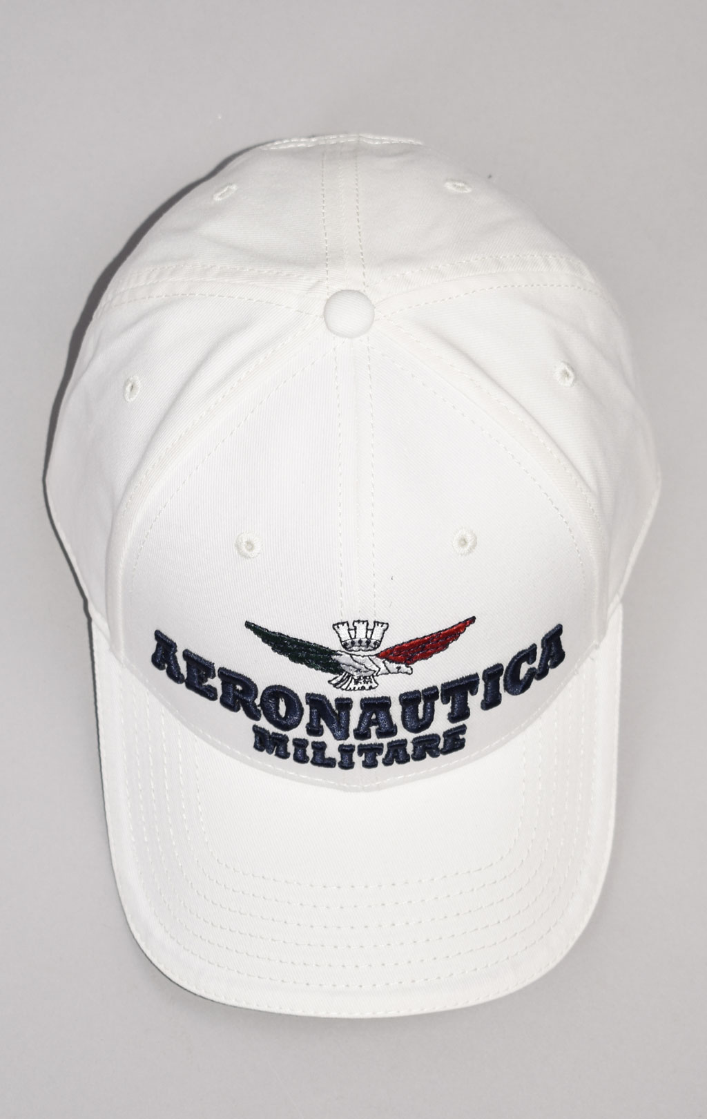 Бейсболка AERONAUTICA MILITARE SS 23/CN off white (HA 1136)