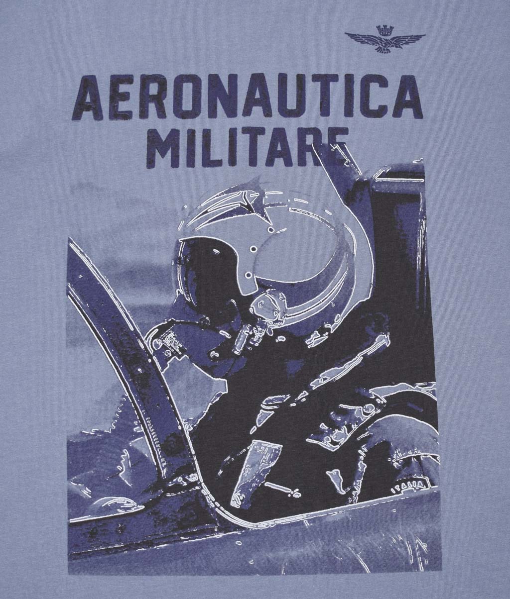 Футболка AERONAUTICA MILITARE FW 20/21/TR azul (TS 1781) 