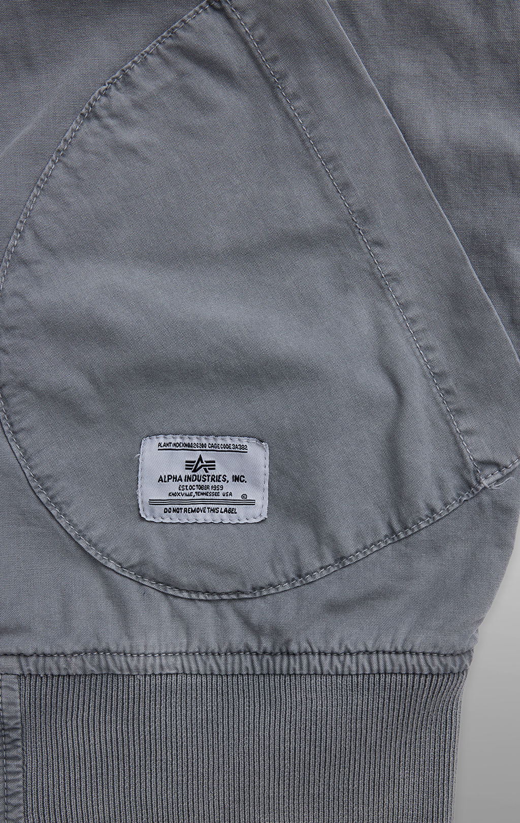 Ветровка ALPHA INDUSTRIES US NAVY DECK HOOKED MOD JACKET SS 24 m aircraft gray 