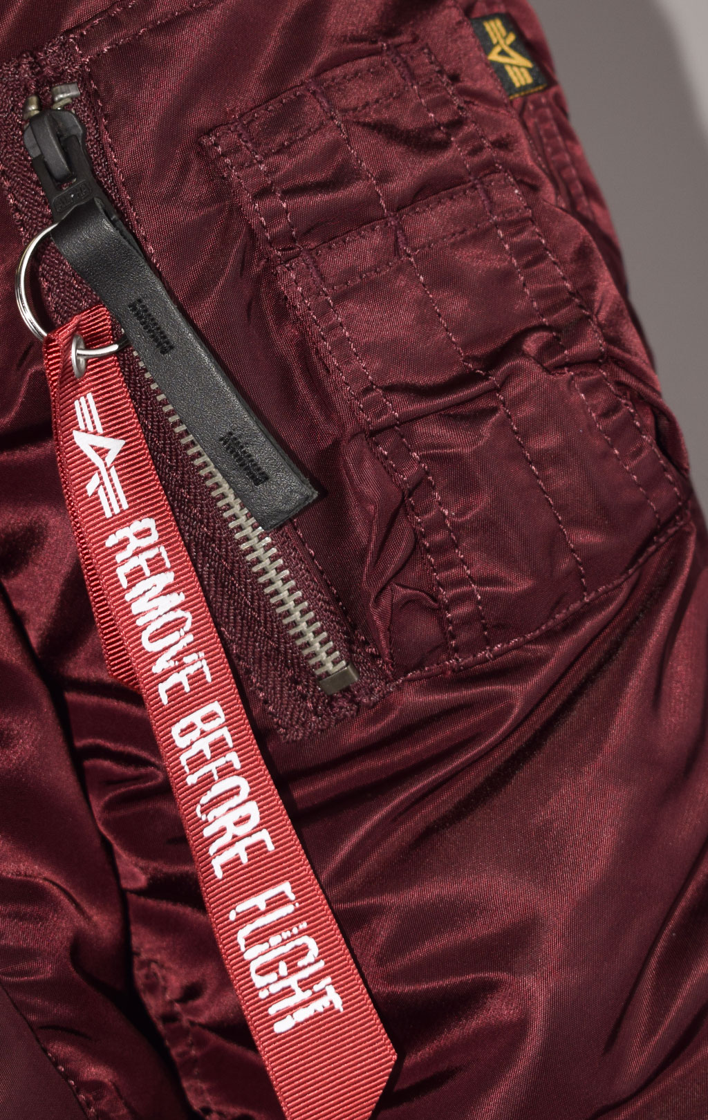 Аляска ALPHA INDUSTRIES VF 59 N-3B deep maroon 