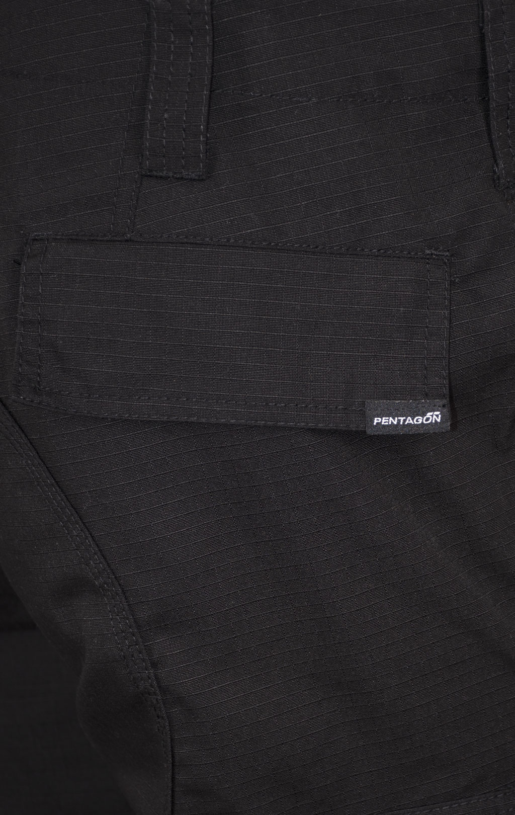 Брюки тактические Pentagon BDU 2.0 хлопок35%/полиэстер65% Rip-Stop black 05001 