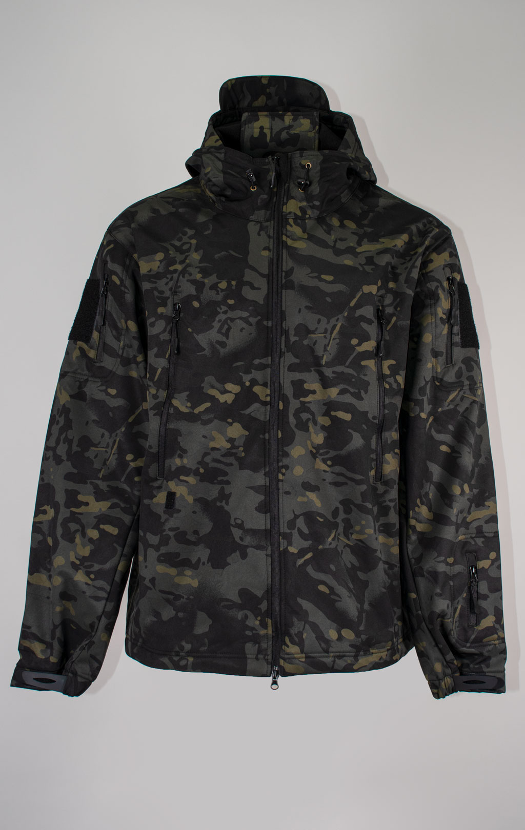 Куртка с капюшоном SABADO TAD SOFT SHELL multicam black f-1904 