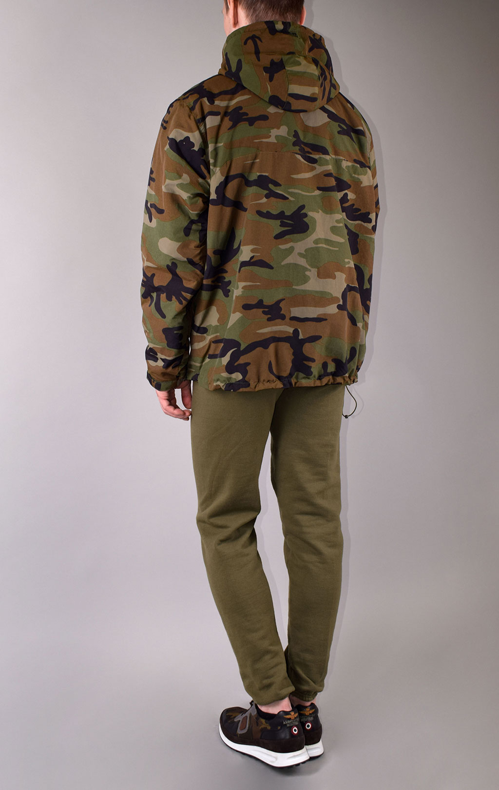 Анорак Surplus WINDBREAKER camo woodland 