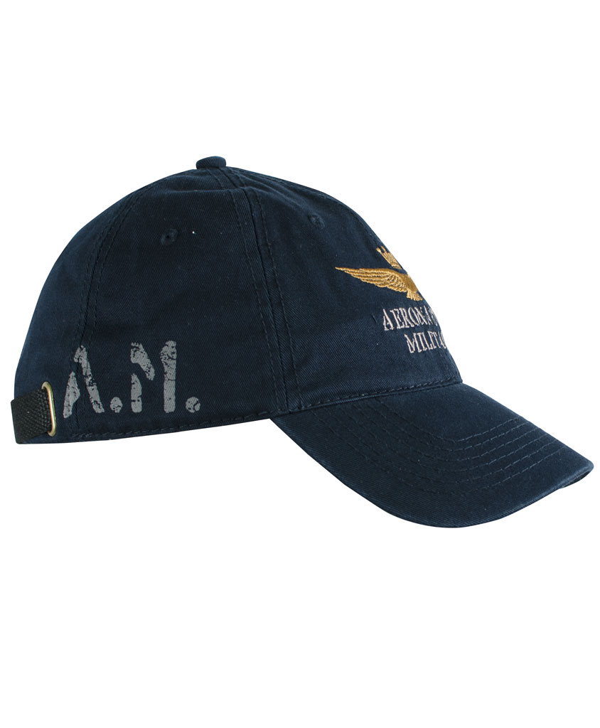 Бейсболка AERONAUTICA MILITARE blue navy (HA 943)