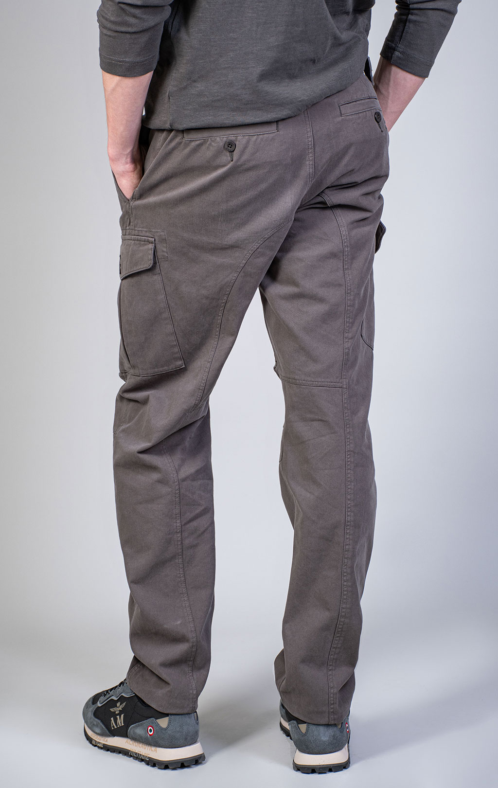 Брюки-карго BLAUER MAFFA FW 25/26 black olive (P04285) 