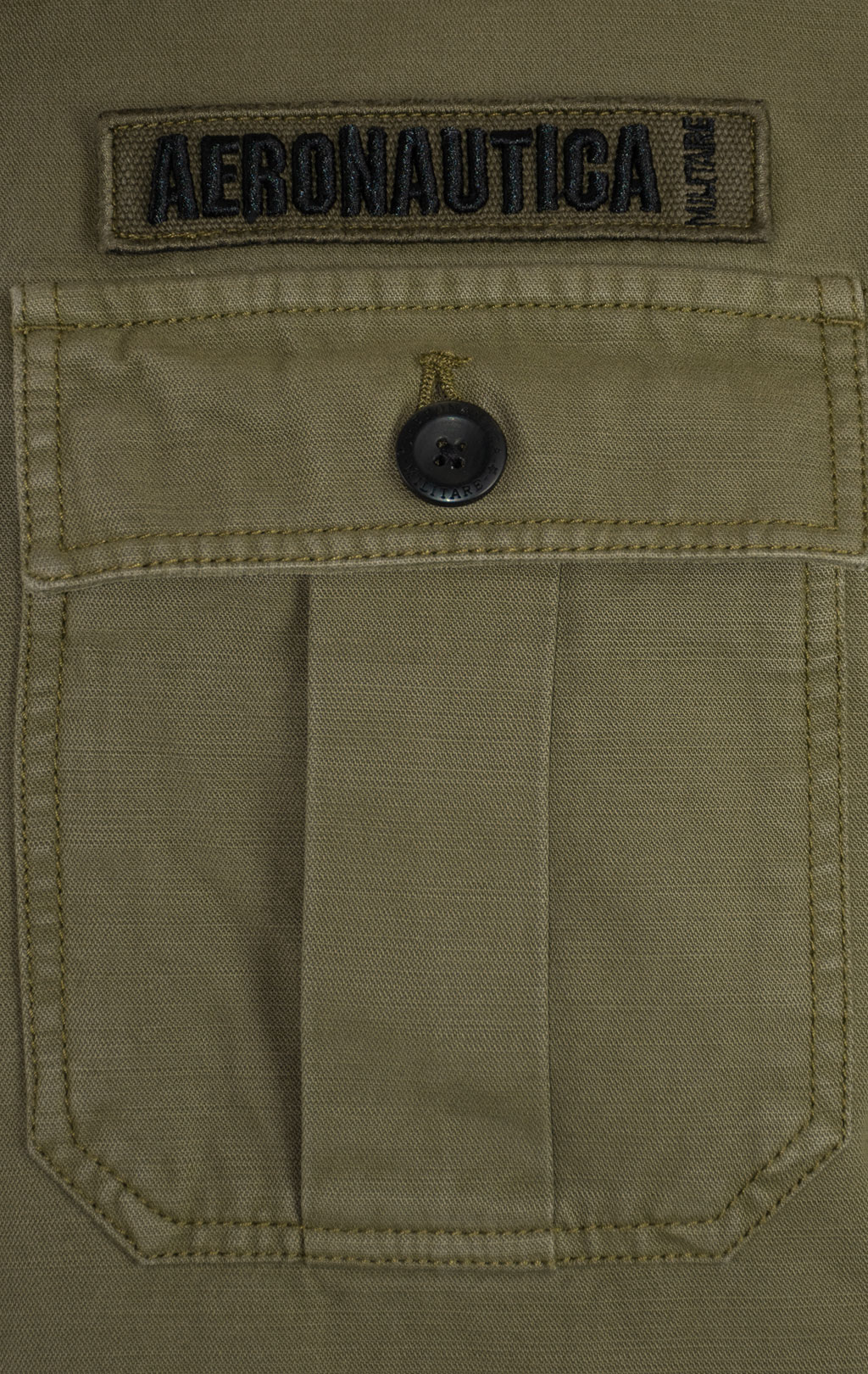 Ветровка AERONAUTICA MILITARE FW 25/26/IN dark olive (AC 0036) 