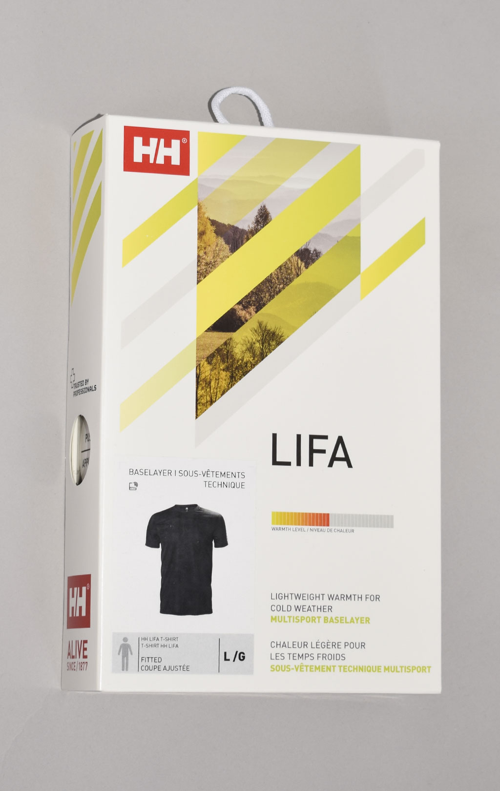 Термофутболка HELLY HANSEN HH LIFA T-SHIRT 100%полипропилен FW 23/24 black (48304) 