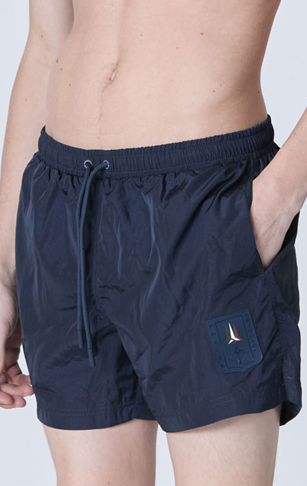 Шорты плавательные AERONAUTICA MILITARE SS 25 m/CN blue navy (BW 224) 