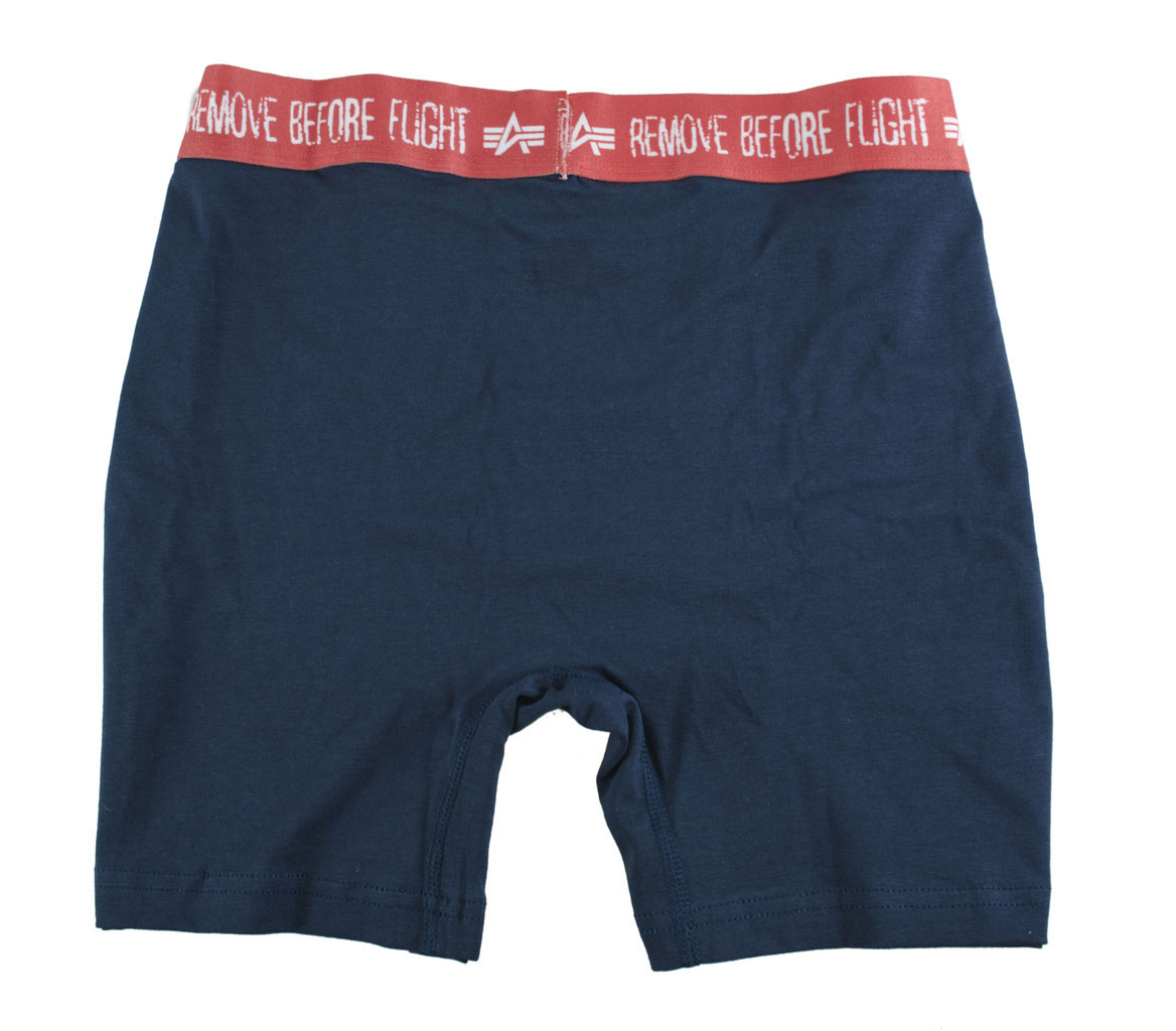 Трусы ALPHA INDUSTRIES RBF BOXER BRIEF replica blue 