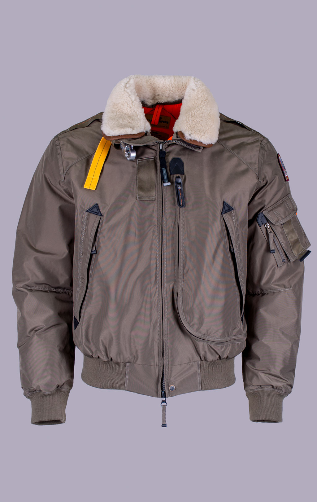 Куртка-пуховик PARAJUMPERS FIRE S. FW 26/27 slate mud 