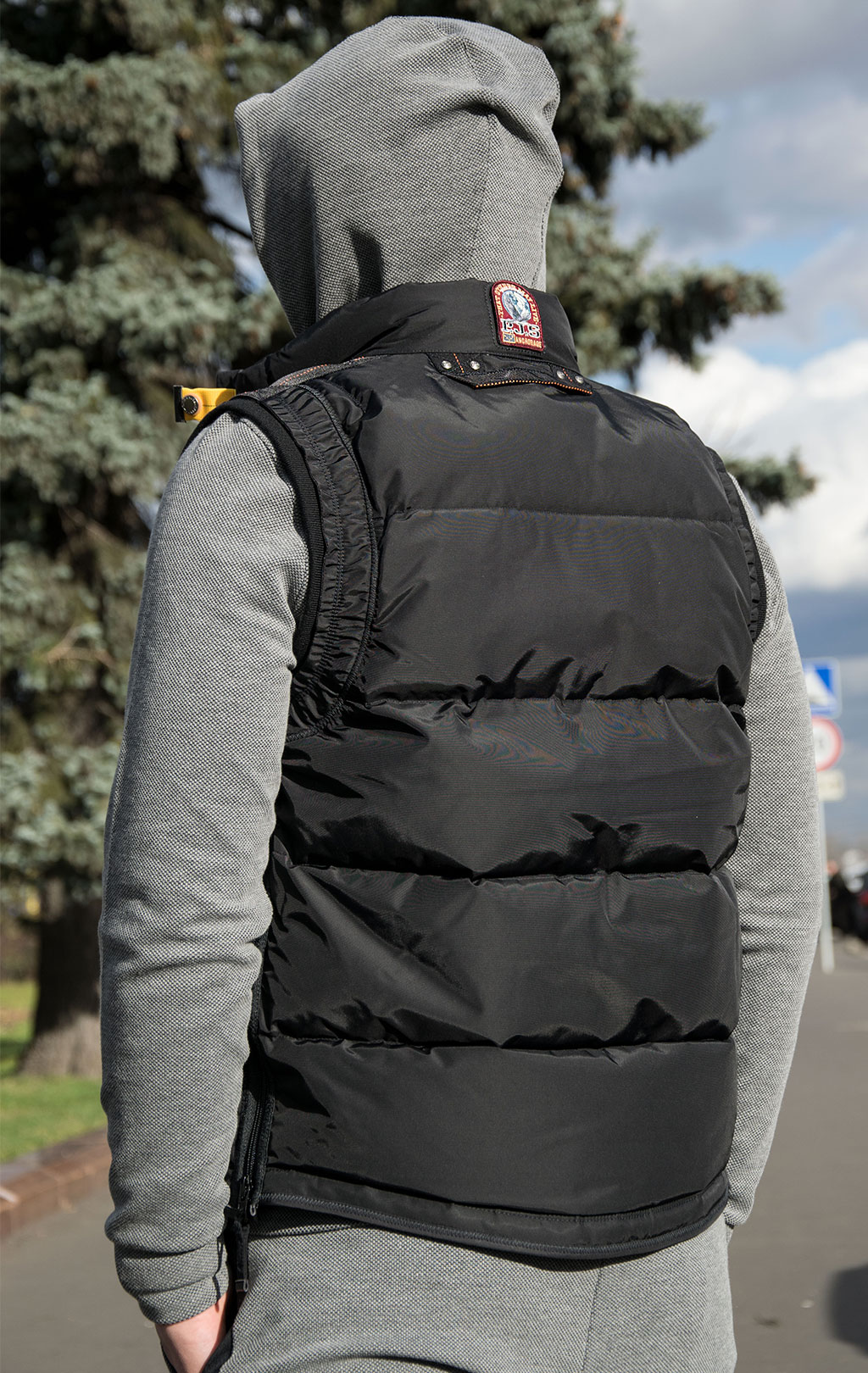 Жилет пуховой PARAJUMPERS KOBUK black 