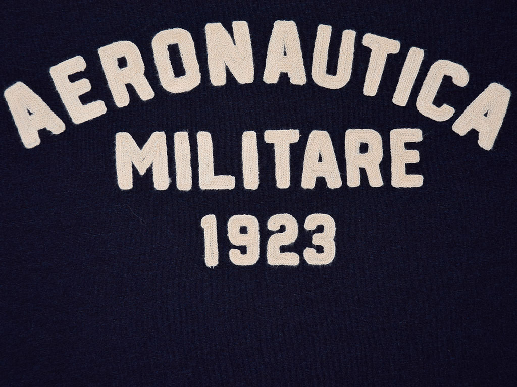 Футболка AERONAUTICA MILITARE SS19 indigo (TS 1595) 