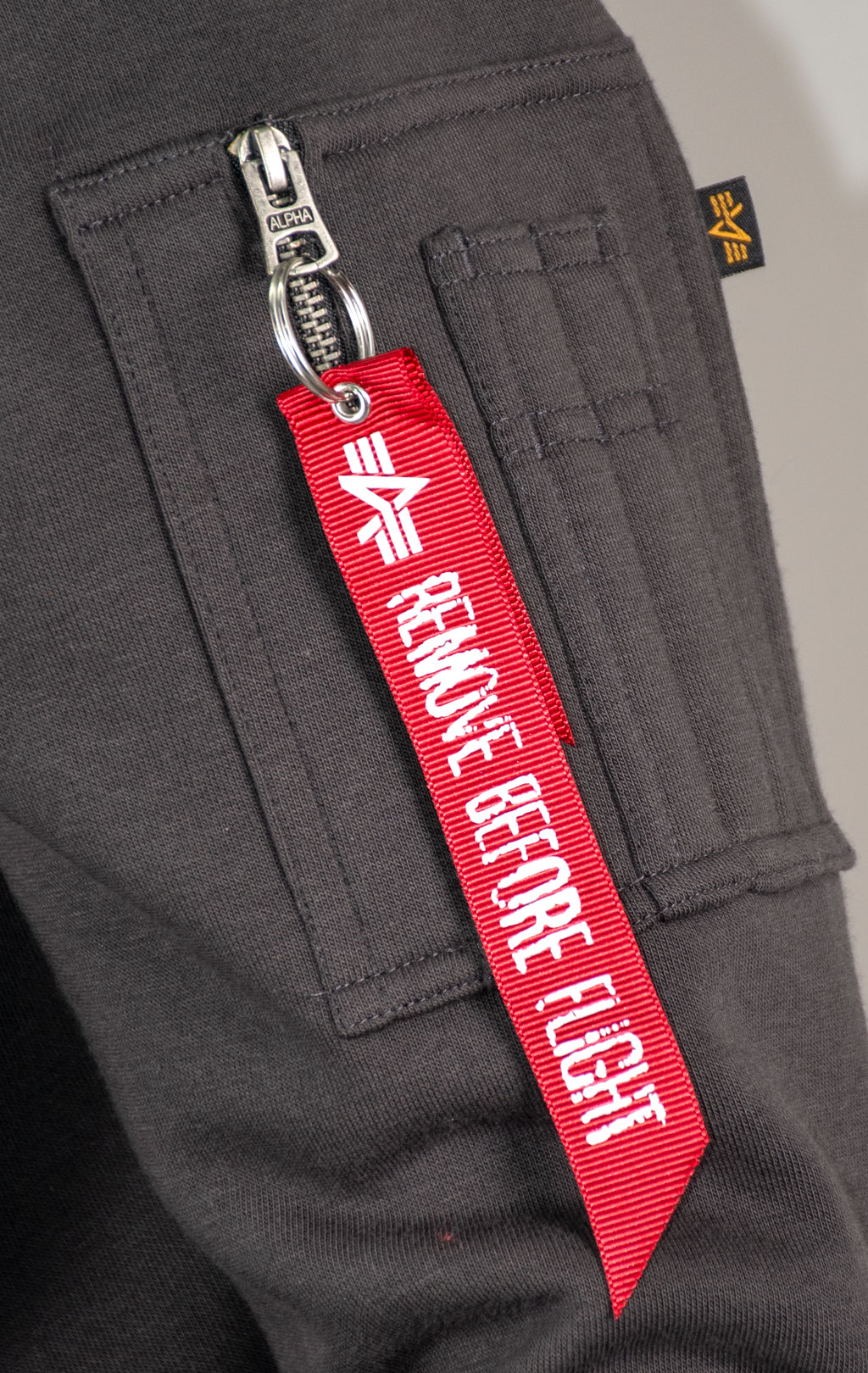 Толстовка ALPHA INDUSTRIES AIR FORCE HOODY vintage grey 