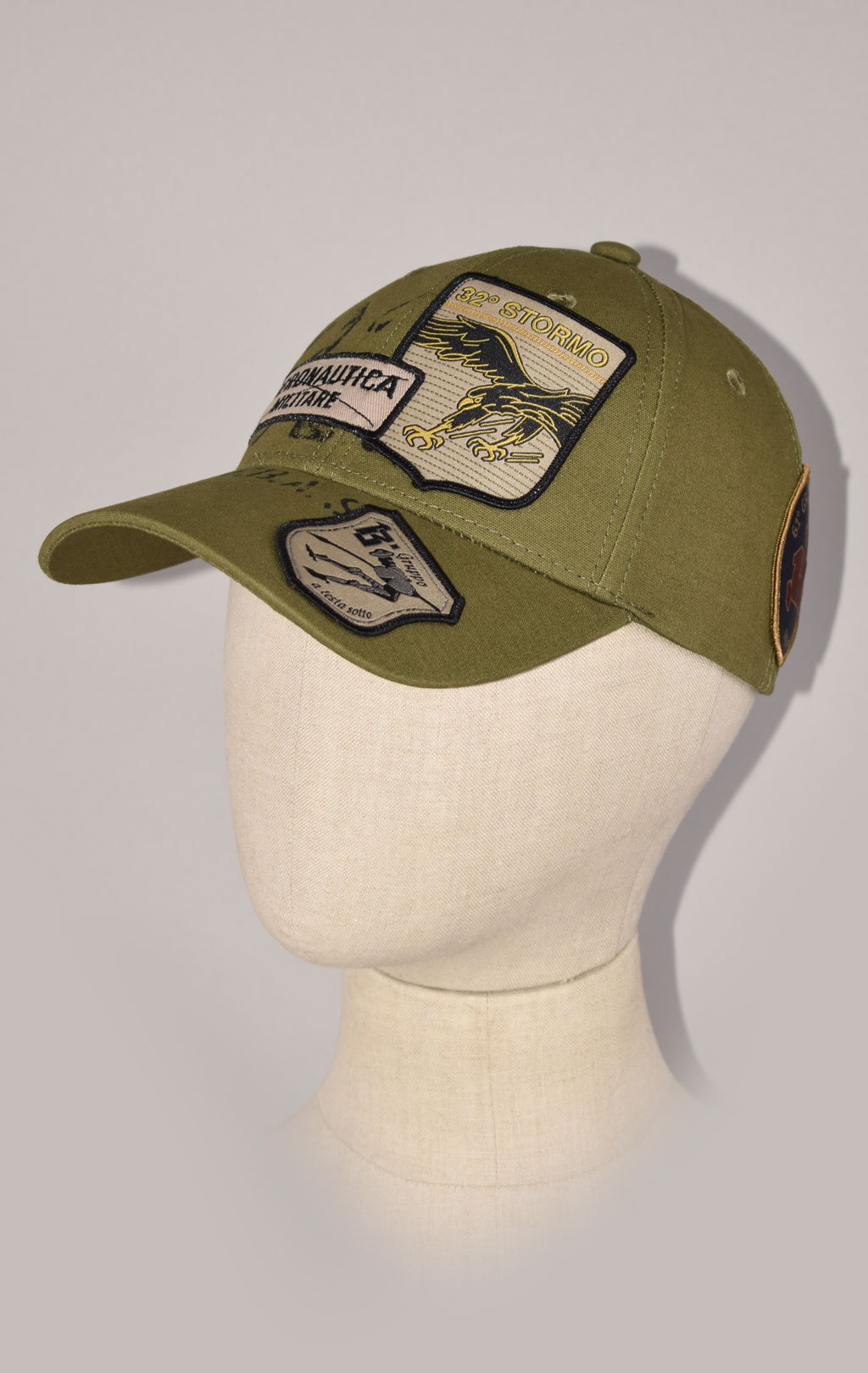Бейсболка AERONAUTICA MILITARE FW 22/23/CN verdone (HA 1118)