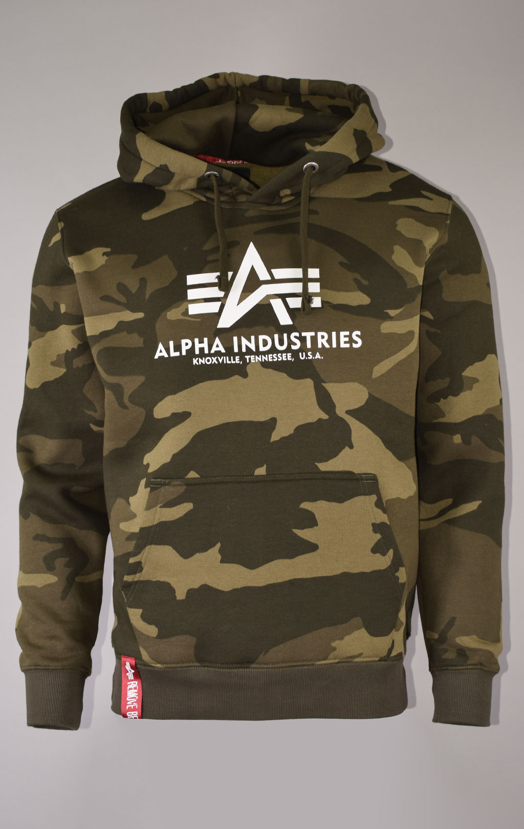 Толстовка ALPHA INDUSTRIES BASIC HOODY olive camo 