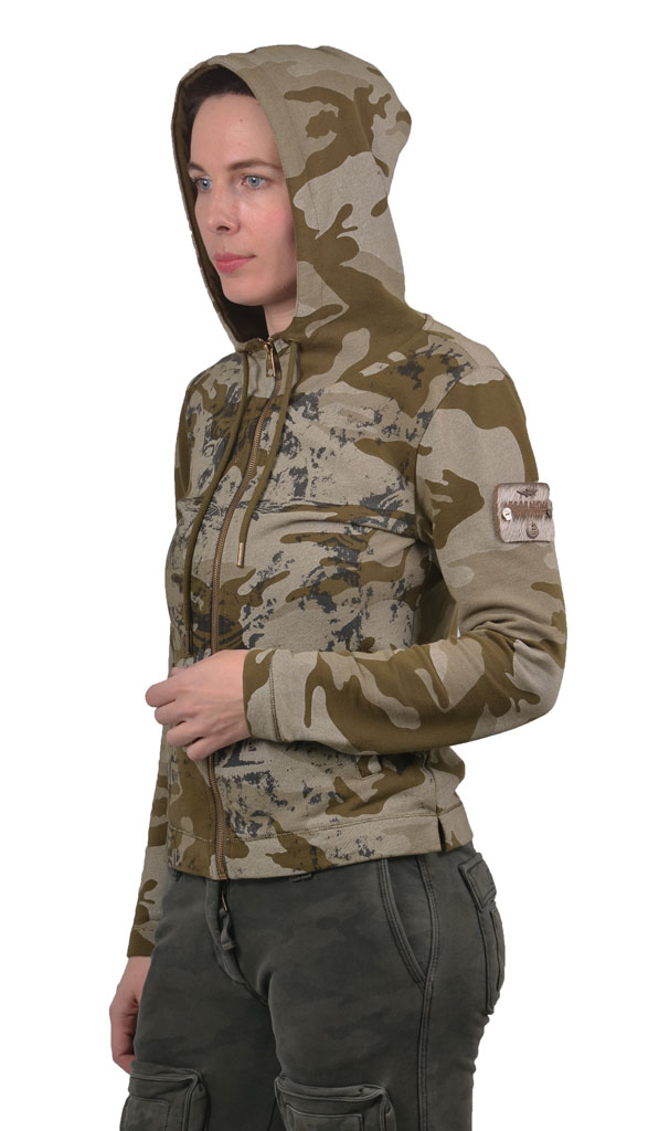 Женская толстовка AERONAUTICA MILITARE camouflage (FE 1016) 