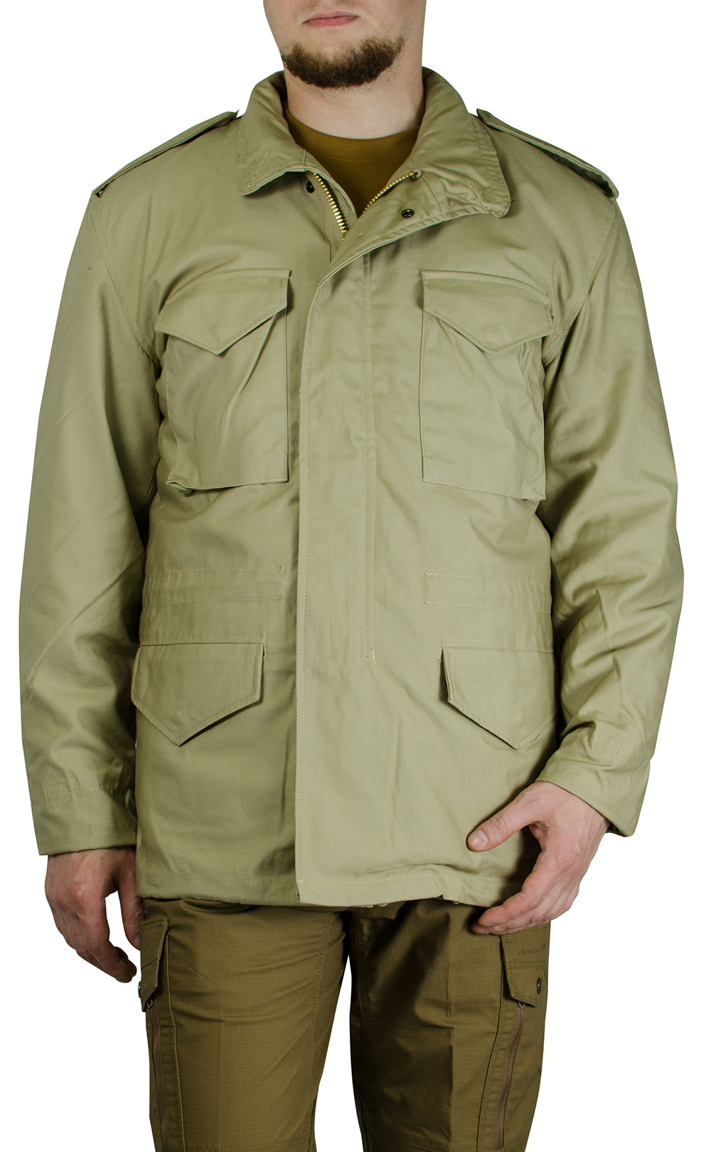 Куртка TEESAR CLASSIC M-65 с подстёжкой khaki 