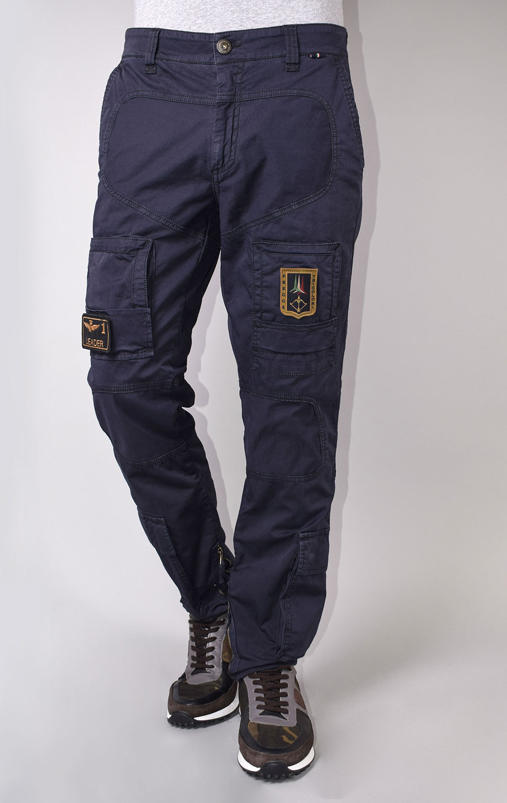 Брюки-карго AERONAUTICA MILITARE SS 20/AL blue navy (PA 1387) 