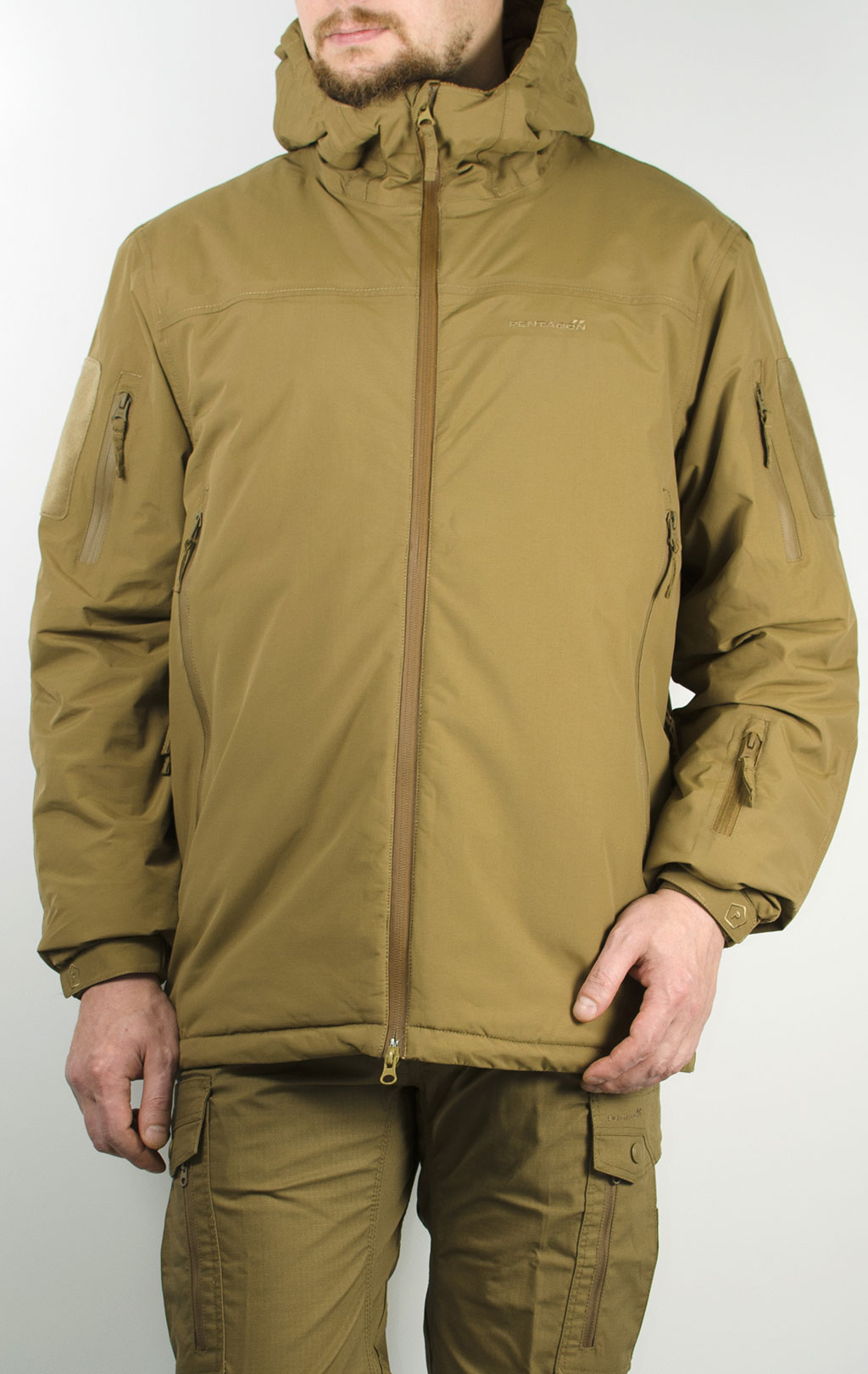 Куртка тактическая Pentagon LCP Primaloft coyote 01004 