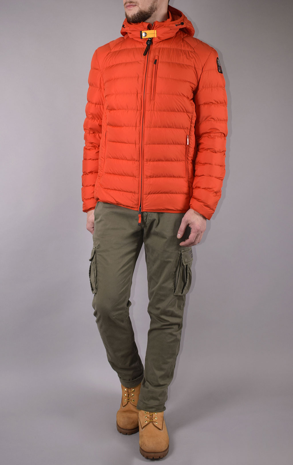 Куртка-пуховик лёгкая PARAJUMPERS LAST MINUTE FW 19/20 orange 