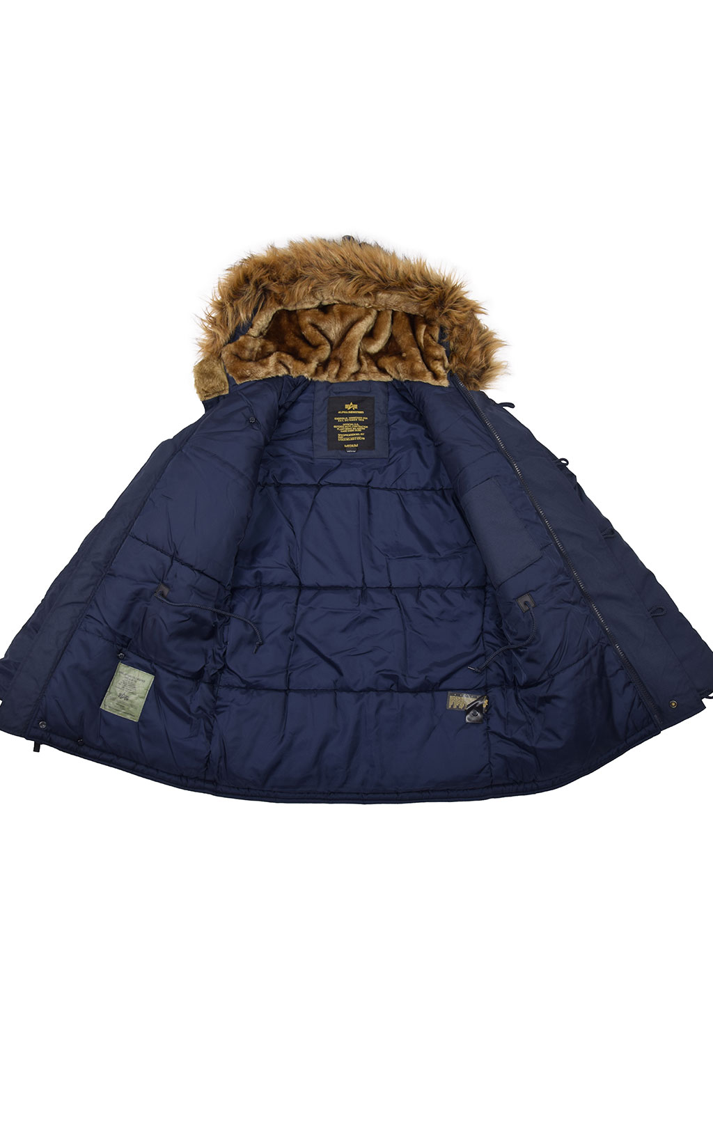 Аляска ALPHA INDUSTRIES EXPLORER big size rep. blue 