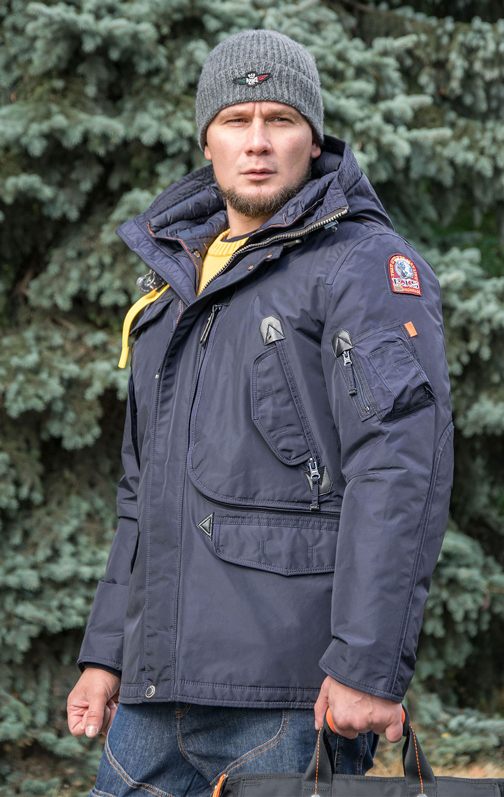 Аляска-пуховик PARAJUMPERS RIGHT HAND FW 22/23 navy 