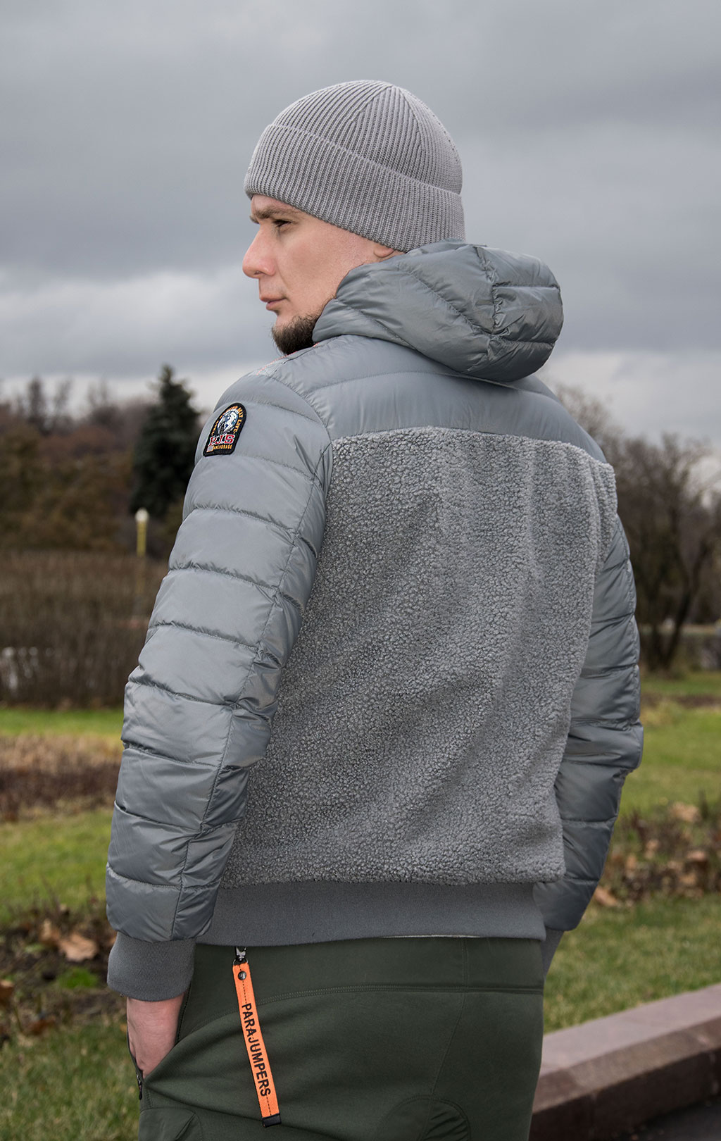 Толстовка утеплённая PARAJUMPERS RHINO флис FW 21/22 magnet 