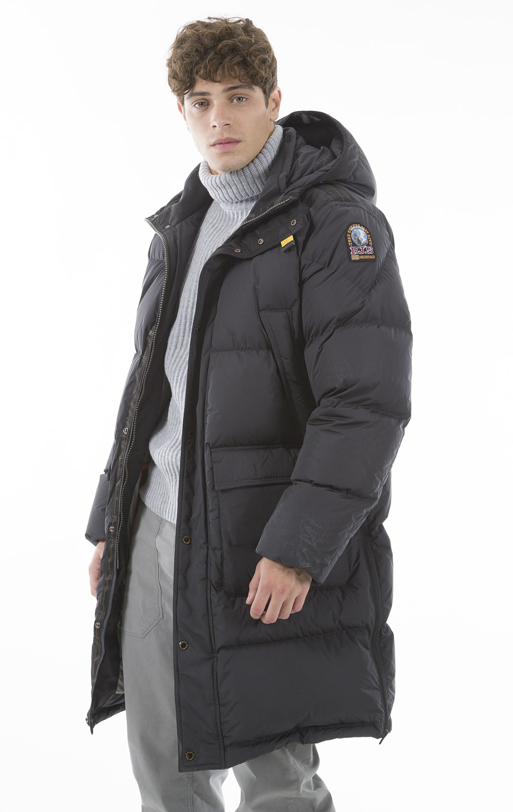 Куртка-пуховик PARAJUMPERS LONG BEAR MAN FW 23/24 black 