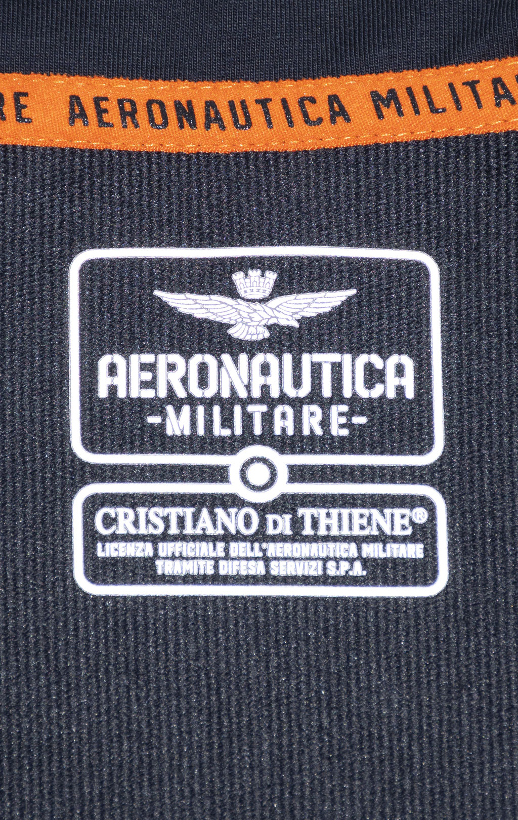 Олимпийка AERONAUTICA MILITARE SS 24 m/IT blue navy (FE 1894) 