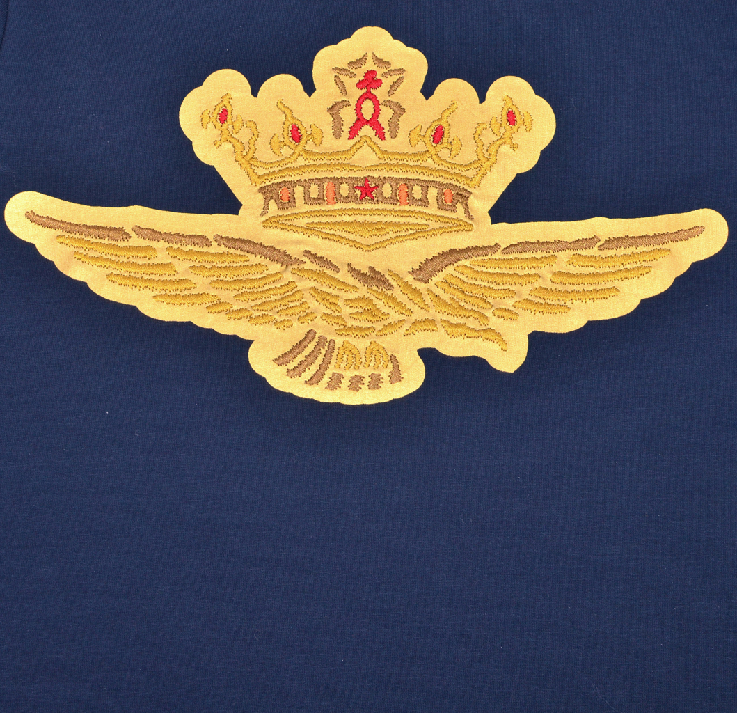 Женский свитшот AERONAUTICA MILITARE blue navy (FE 1260) 