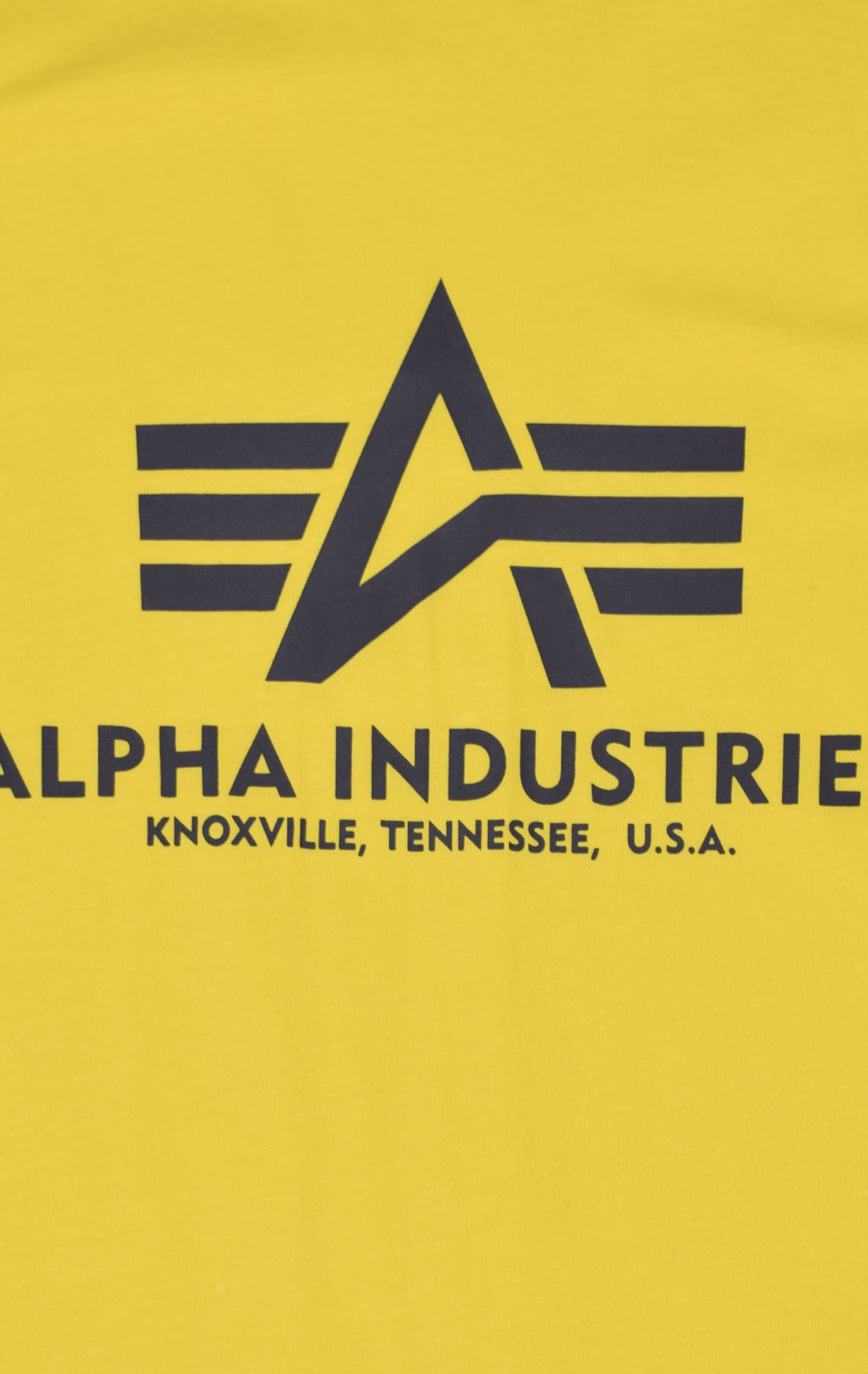 Футболка ALPHA INDUSTRIES BASIC T empire yellow 