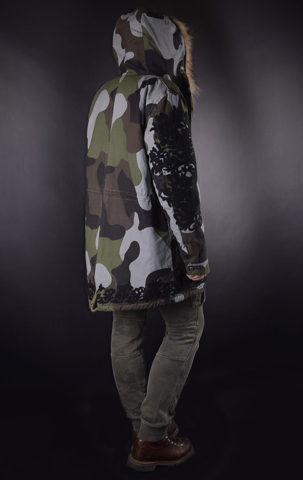 Женская куртка-парка CANADIAN BERNIERES CANVAS COTTON bosco green 