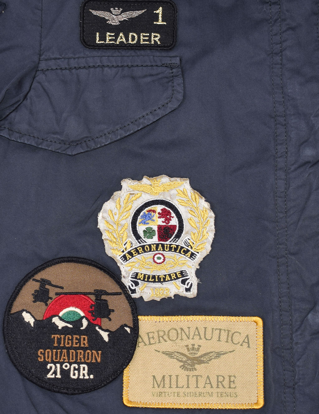 Женская ветровка AERONAUTICA MILITARE SS 20/AL blue navy (AB 1855) 