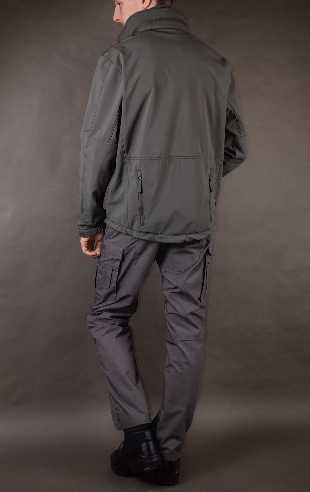 Куртка тактическая softshell Pentagon мембрана ARTAXES ESCAPE Soft Shell grindle grey 08035 