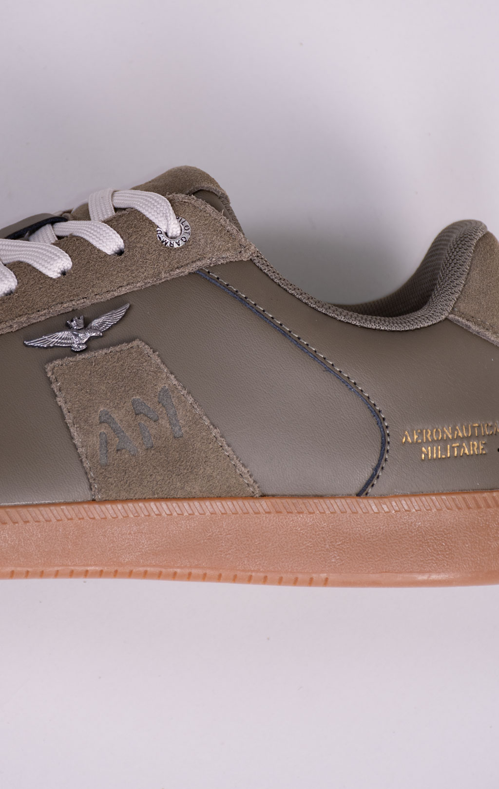 Кроссовки AERONAUTICA MILITARE (SC 0315) SS 26/CN verde militare 