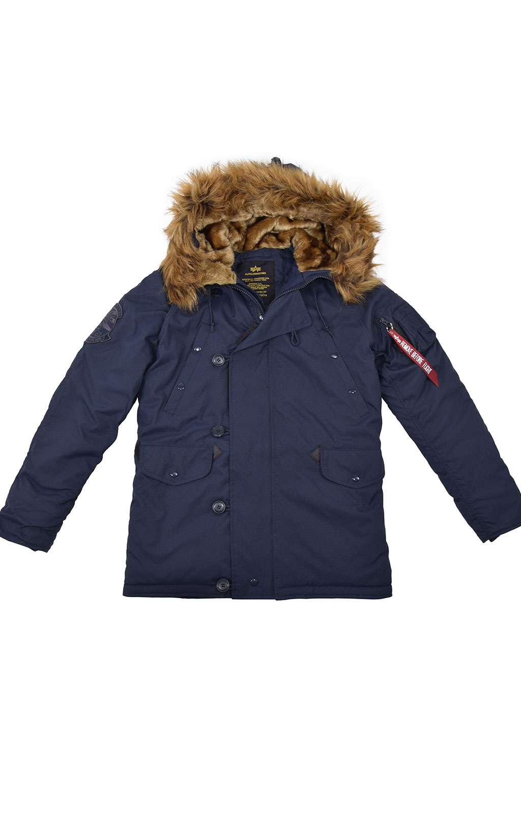 Аляска ALPHA INDUSTRIES EXPLORER big size rep. blue 