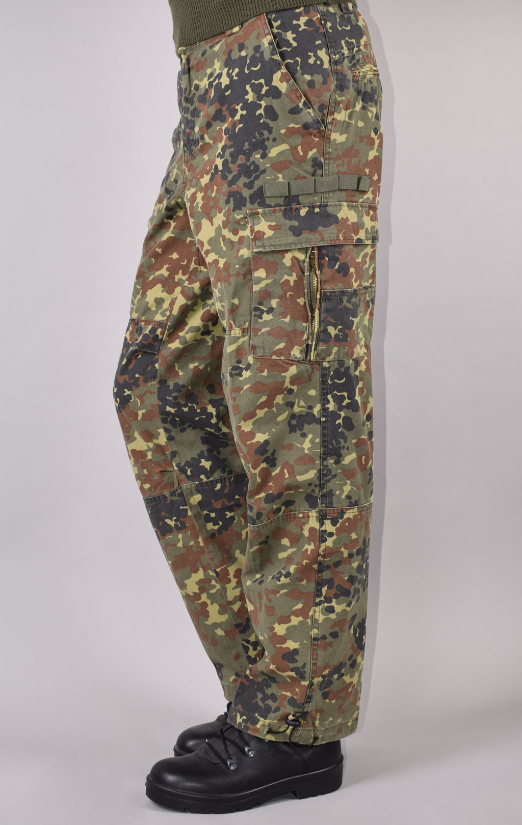 Брюки полевые KORPS flecktarn washed 