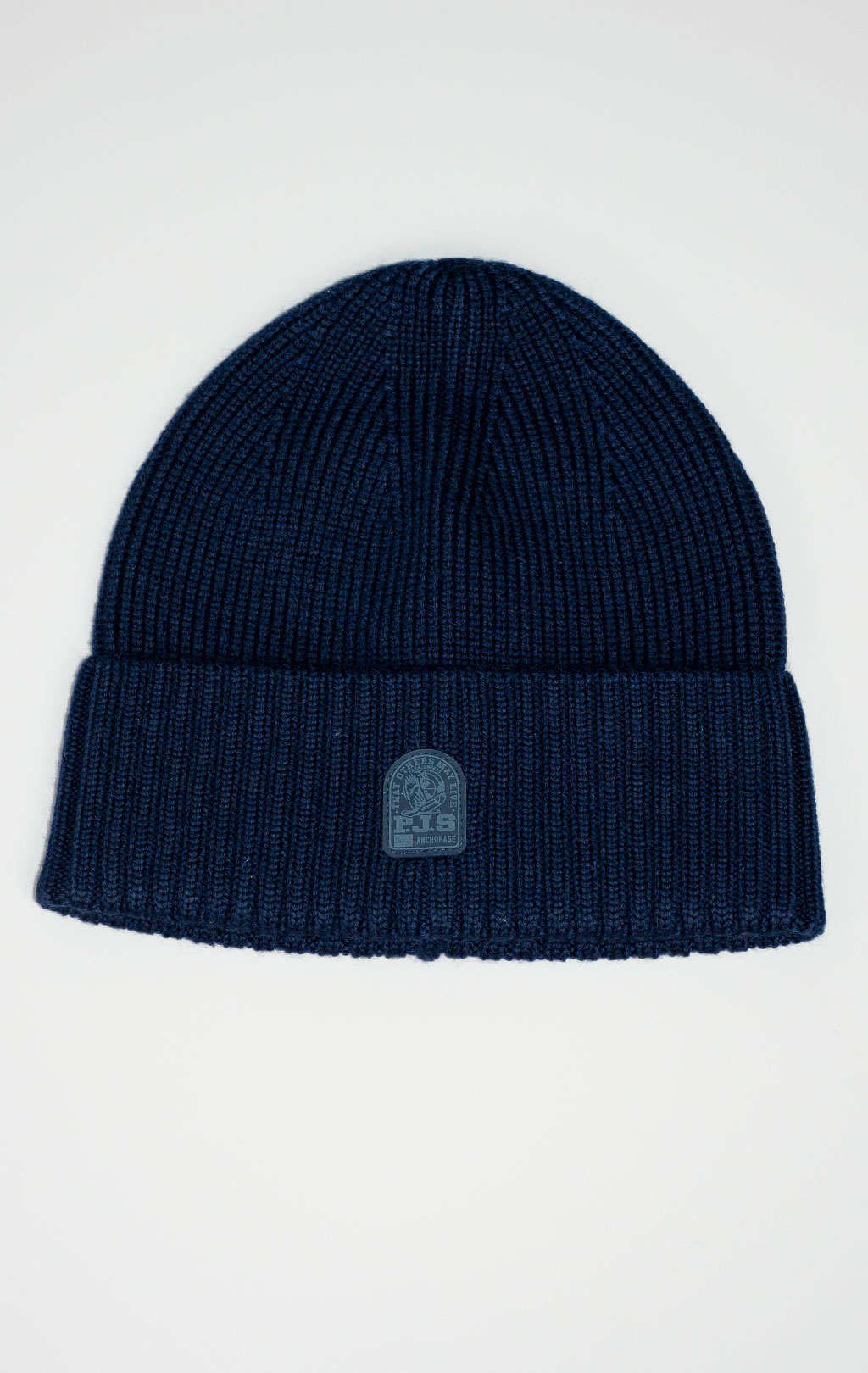Шапка вязаная PARAJUMPERS PLAIN BEANIE FW 25/26 blue navy 