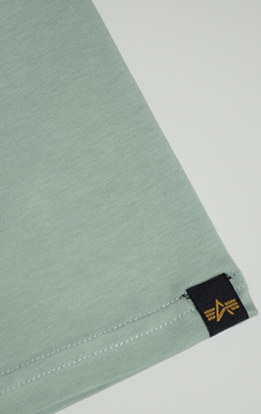 Футболка ALPHA INDUSTRIES ALPHA LABEL T dusty green 