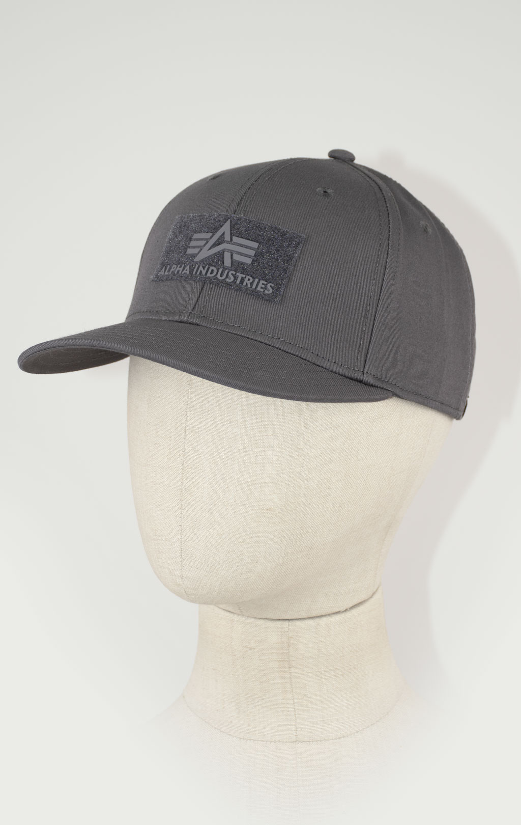 Бейсболка ALPHA INDUSTRIES VELCRO CAP vintage grey 