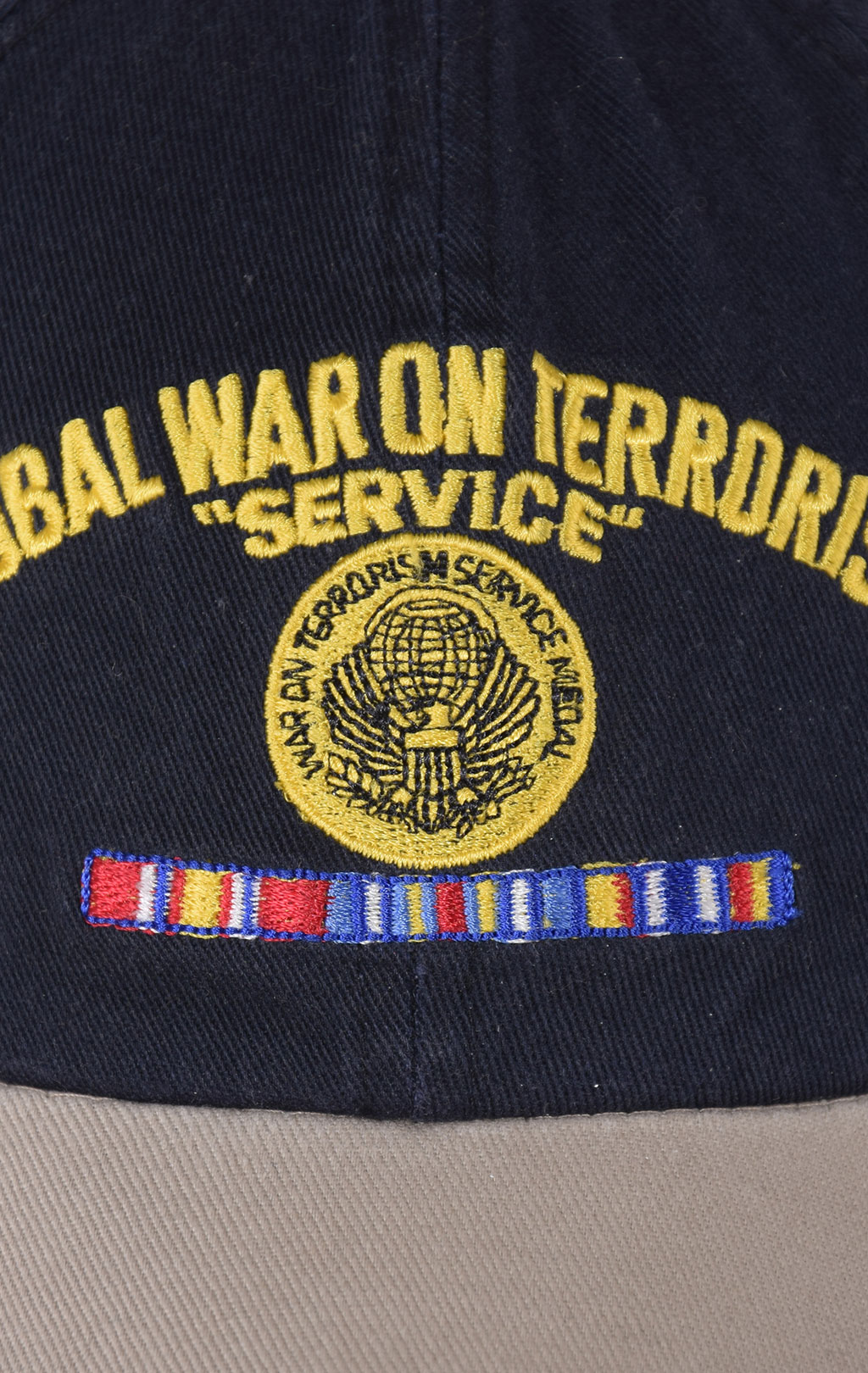 Бейсболка EC GLOBAL WAR ON TERRORISM SERVICE navy/khaki (7723) 