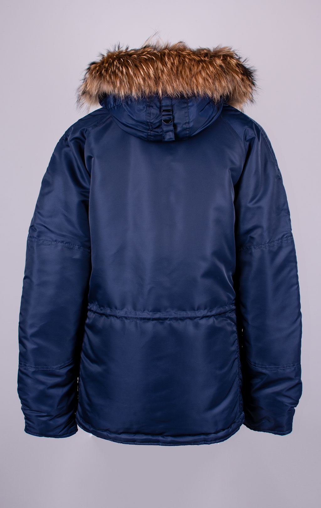 Аляска ALPHA INDUSTRIES CLASSIC N-3B натур. мех rep. blue 