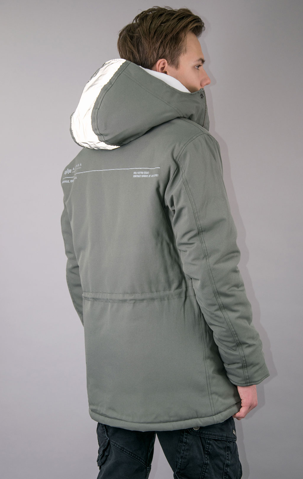 Аляска ALPHA INDUSTRIES EXPEDITION PARKA N-3B vintage green 