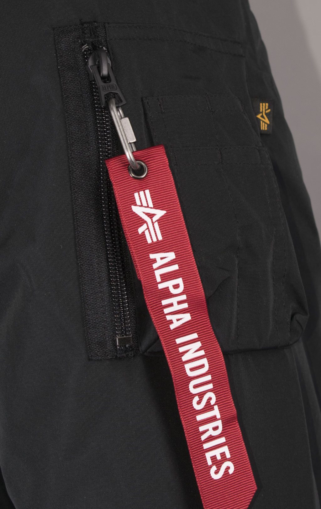 Куртка-бомбер ALPHA INDUSTRIES MULTIPOCKET FLIGHT JACKET FW 23/24 m black 