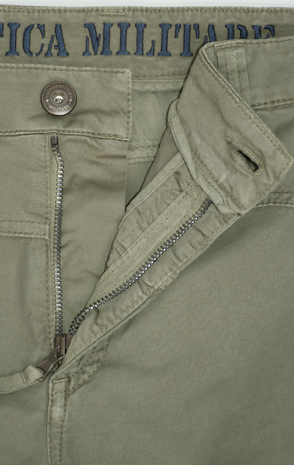 Брюки-карго AERONAUTICA MILITARE ANTI-G SS 25 m/AL green (PA 1387) 