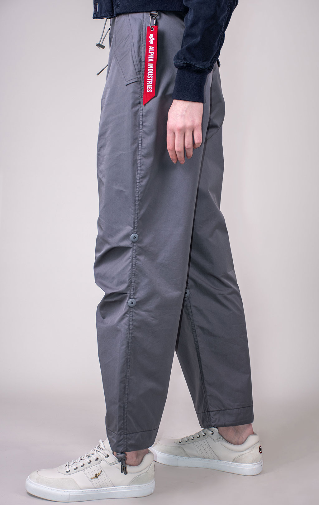 Брюки-карго парашюты ALPHA INDUSTRIES PARACHUTE PANTS SS 24 m aircraft gray 