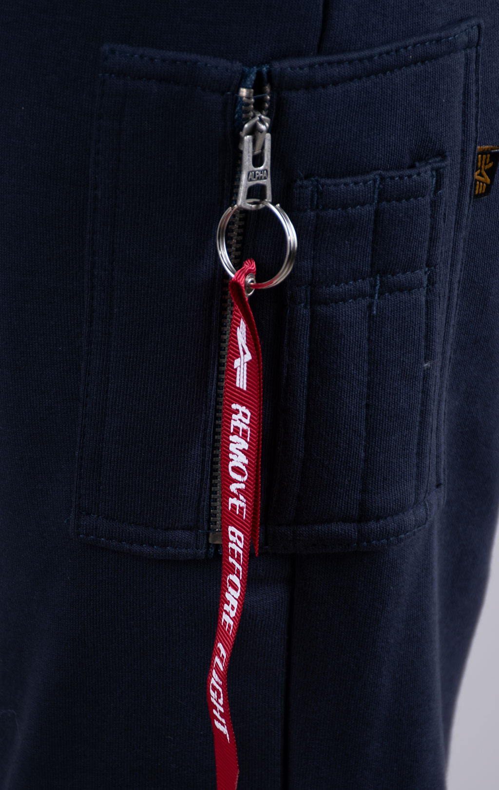 Брюки спортивные джоггеры ALPHA INDUSTRIES X-FIT SLIM CARGO rep. blue 