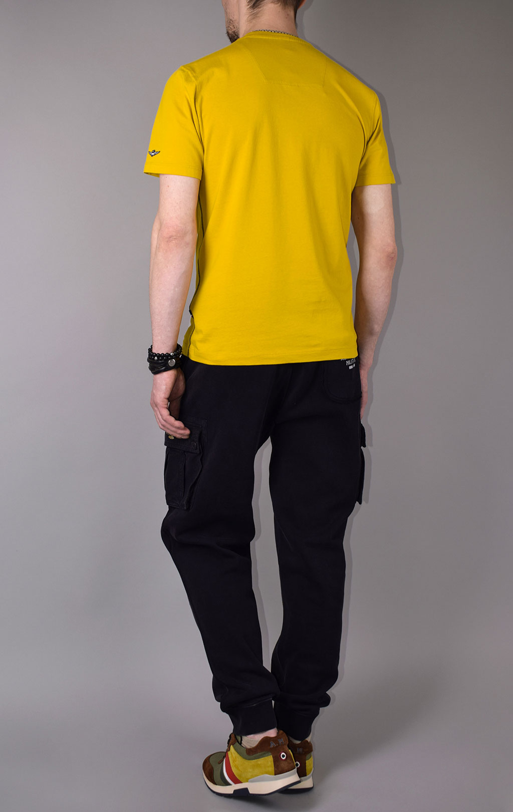 Футболка AERONAUTICA MILITARE SS 20 giallo (TS 1697) 