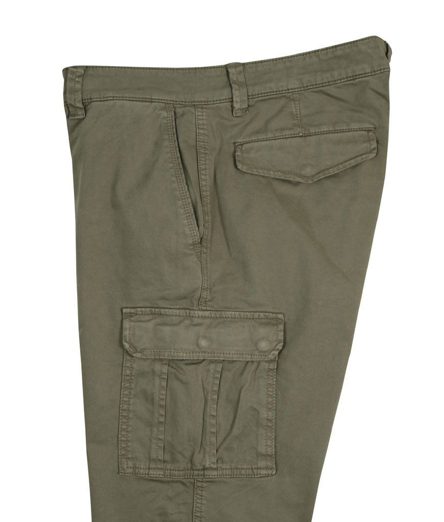Брюки-карго AERONAUTICA MILITARE verde militare (PA 1136)